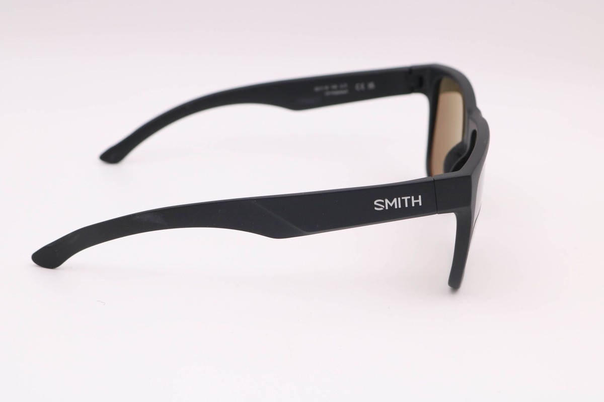 Smith Lowdown Xl2 Black Square Polarized Sunglasses 60-16-145 | eBay