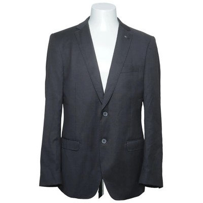 Van Gils, Blazer, Größe: 50, Grau, Polyester/Viskose, Einfarbig, Herren #Ua2