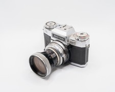 Zeiss Ikon Contaflex 35mm Film SLR Camera Carl Zeiss Pro-Tessar 35mm Tested