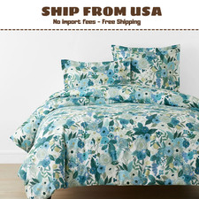 Rifle Paper Co. Garden Party Classic Cool Cotton Percale Duvet Cover - Multi