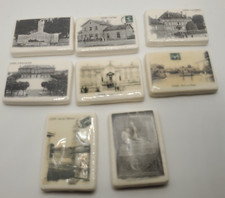 série complète fèves ville Etain Office tourisme perso carte postale Clamecy