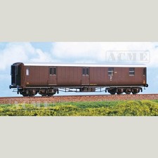 Acme 51153 - FS postale a cassa in legno UIz 1.062 in livrea castano - Art. 5115