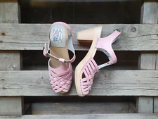 Swedish Clogs Sandals Maguba Valencia Pink Mix Size US Womens 7 / EU 37