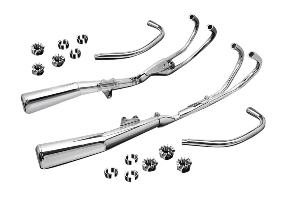 Sistema de escape Pro Link cromado completo 1981 1982 CBX1000 ¡RESTAURA TU CBX HOY! Foto 2 de 3