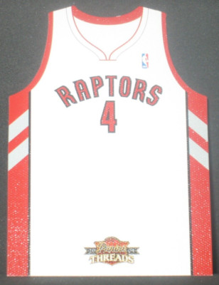 Chris Bosh 2009-10 Panini Team Threads Home #45 Toronto Raptors Die Cut Insert