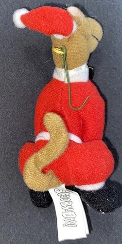 Scooby Doo Toy Factory Plush Christmas Ornament Santa Suit 5 X 2” Box 7 - Picture 5 of 8