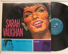 Sarah Vaughan Lp Sings Sweet…And Sultry On Masterseal - Vg++ To Nm! / Vg++
