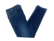 Chico's Slimming Super Soft Girlfriend Ankle Jeans Women's 1.5 Medium/10 Blue
