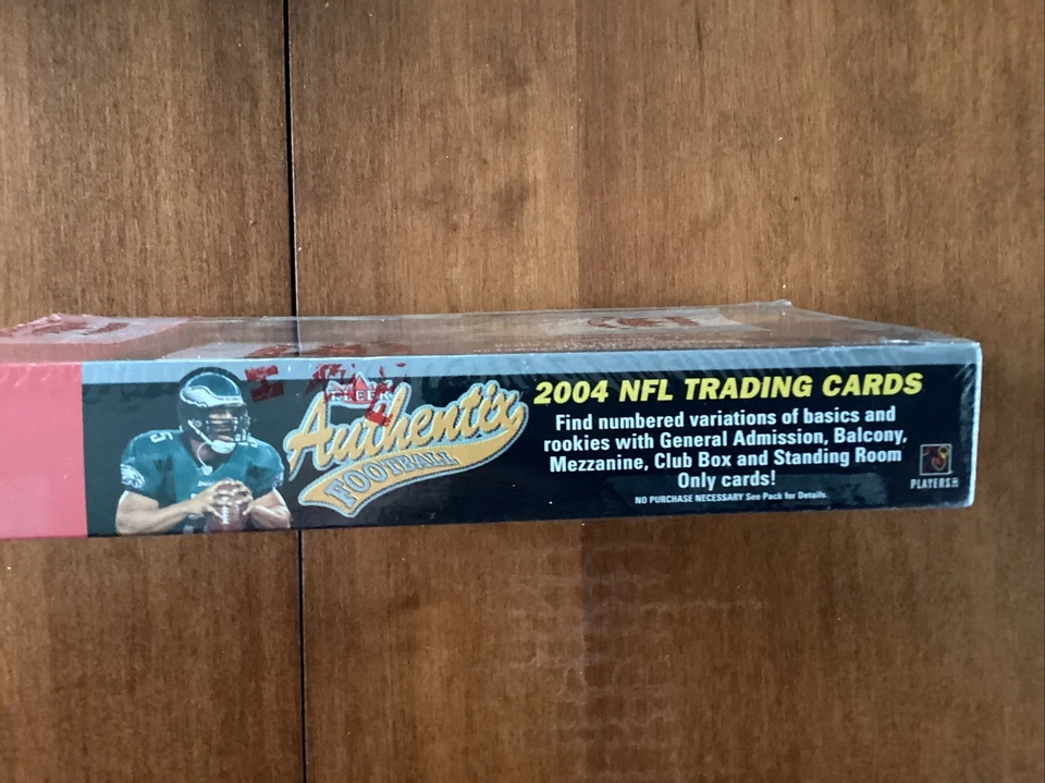 2004 Fleer Authentix Football Hobby Box- Big Ben, Eli ,Fitzgerald Rookies - Image 4 of 4