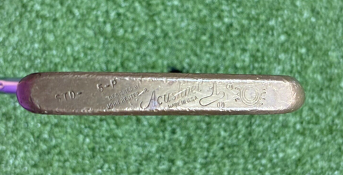 Putter Acushnet Bullseye Original – 34 Pouces – Acier – Main Droite – Bon état