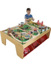 kidkraft metropolis train table