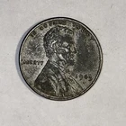 1943 P Lincoln Steel Wheat Cent Penny /Lot W62