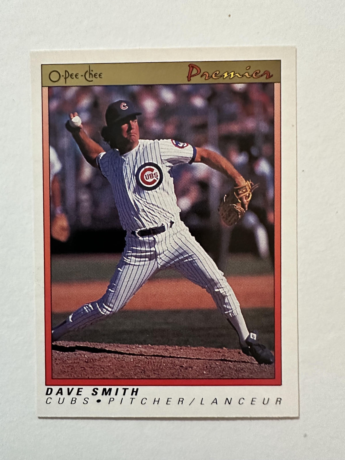 1991 O-Pee-Chee Premier #111 Dave Smith