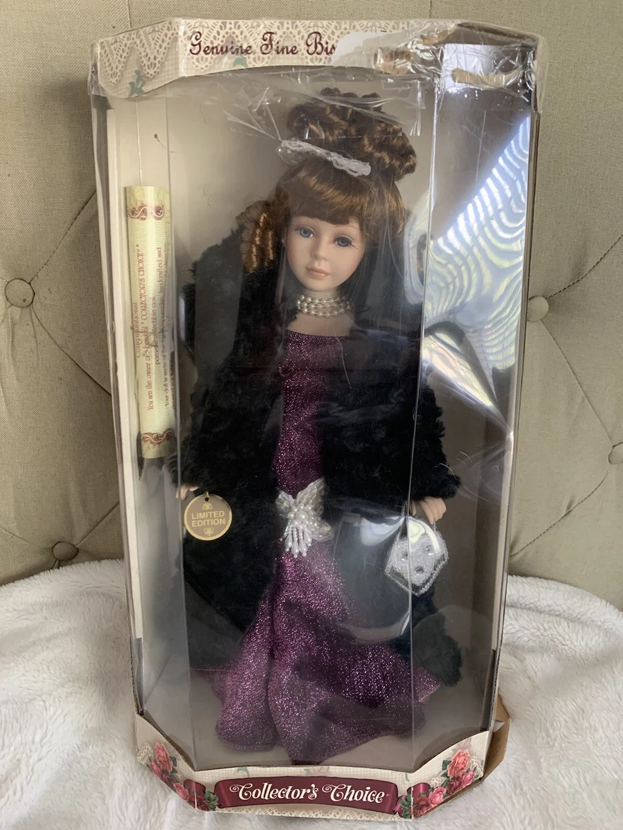 Genuine Fine Bisque Porcelain Doll