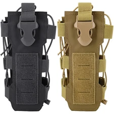Tactical Molle Radio Pouch Holder Adjustable Multi-Purpose Water Bottle Holders
