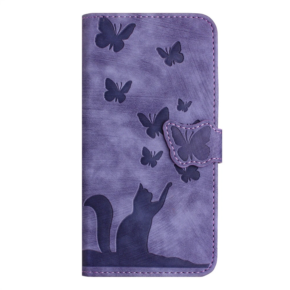 Magnetic Leather Flip Wallet Phone Case for iPhone 15 Pro Max 14 13 12 XR 6