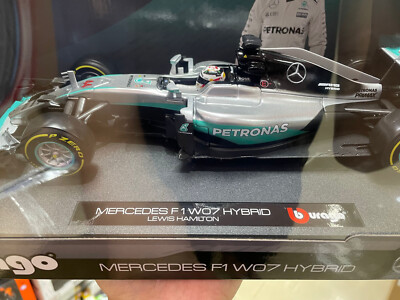 【希少品】MINICHAMPS Mercedes F1 W07 1:18 MERCEDES F1 W07 Hybrid, Lewis Hamilton, 1/18 SCALE | eBay