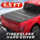 Hard Tonneau Cover For 99-07 Chevy Silverado GMC Sierra 6.5FT Bed 4 Fold On Top