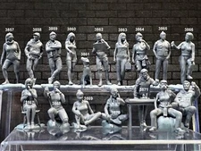 1:64 Figures  - For Dioramas Miniature Figures 164 Fig Lot 428
