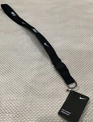 black nike lanyard
