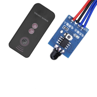 3-12V Wireless Remote Control Motor Forward and Reverse Controller PWM ...