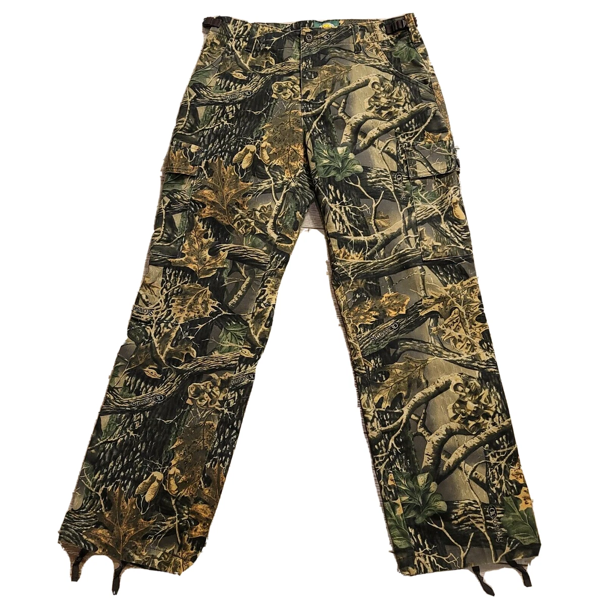 Cabelas Womens Size 10 Regular 30 29 Seclusion 3D Camo Print Cargo Pant Hunting
