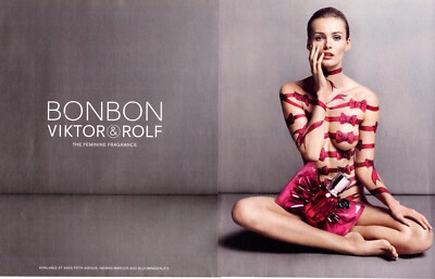 2002 magazine fragrance AD for BON BON from VIKTOR & ROLF a Lovely