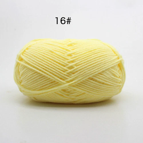 62 Colors Milk Cotton Skeins Hand Knitting Wool Baby Crochet Chunky Yarn 50g - Picture 39 of 87