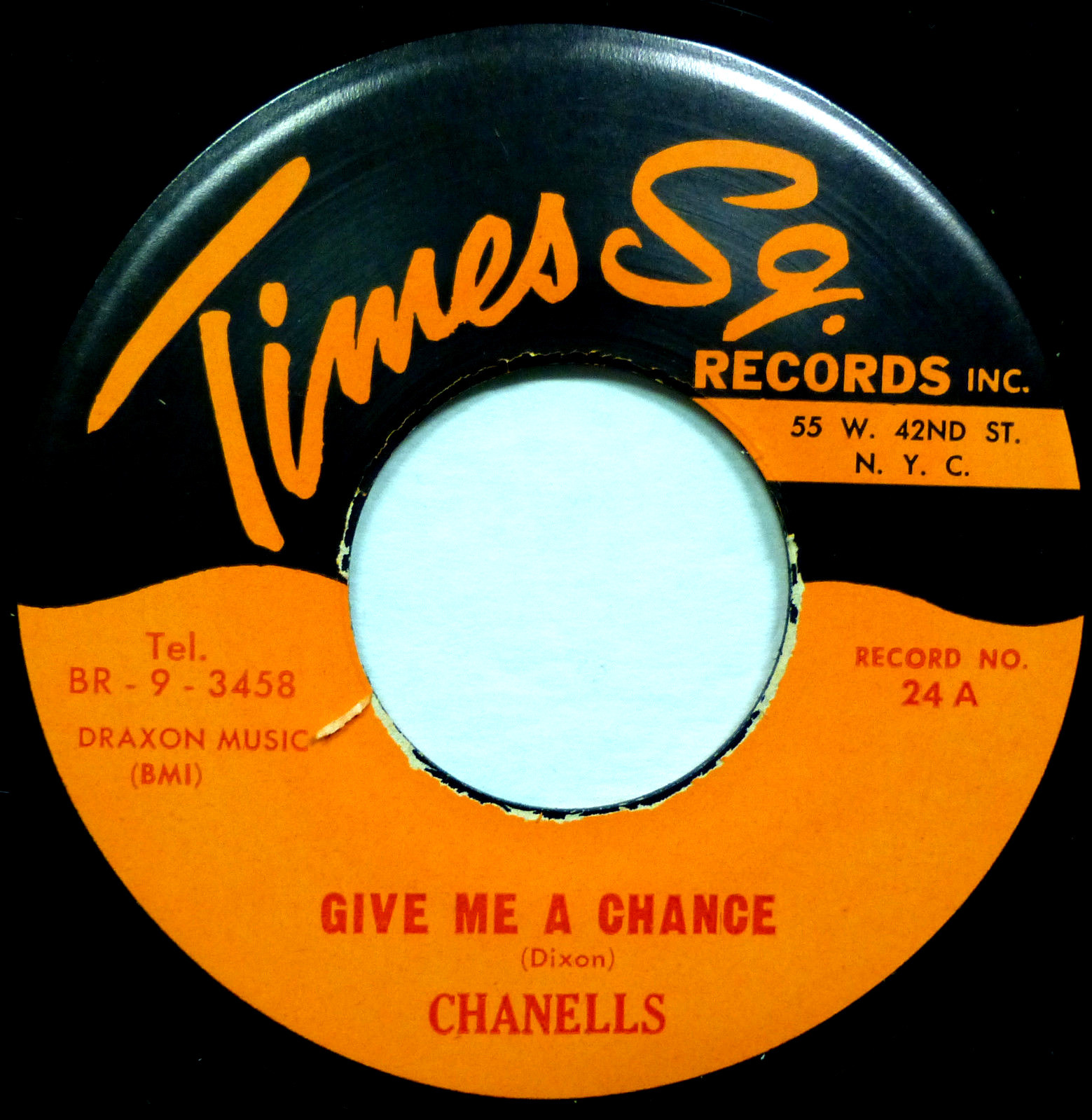 Canales Doo Wop R&b 45 Give Me A Oportunidad Crema Nueva Minus Horario Cuadrados