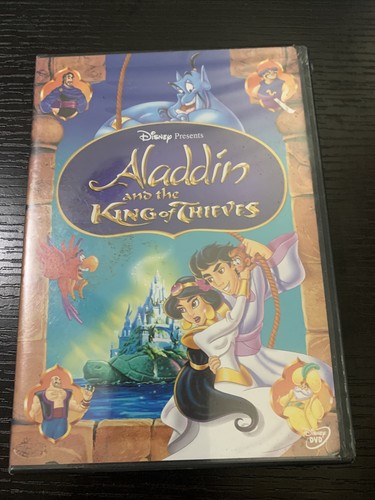 Aladdin and the King of Thieves (DVD, 2005)NEW Authentic Buena Vista Stamped