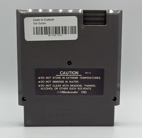 Nintendo NES Star Soldier Tested & Working Authentic Taxan 1988 Game Cartridge