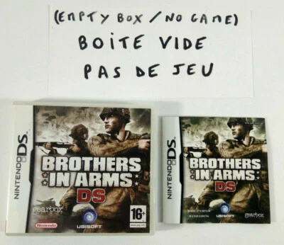 Nintendo DS VF Boite vide et notice Brothers in Arms DS PAS DE JEU - Photo 1/3