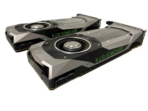 NVIDIA GeForce GTX 1080 TI Founders Edition 11GB GDDR5X Graphic Card - Image 2 of 3