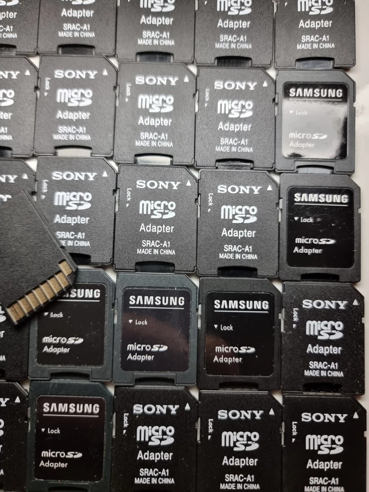 50X GENUINE NEW SAMSUNG MICRO SD TO SD MEMORY CARD ADAPTER 2GB 4GB  50% SALE - Image 3 of 3