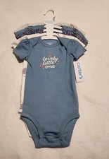 NWT Carter's Butterfly Short Sleeve Bodysuits 5 Pack 9 Months Baby Girl