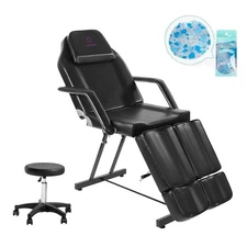Luxmars Facial Chair with Stool 8001C – Black