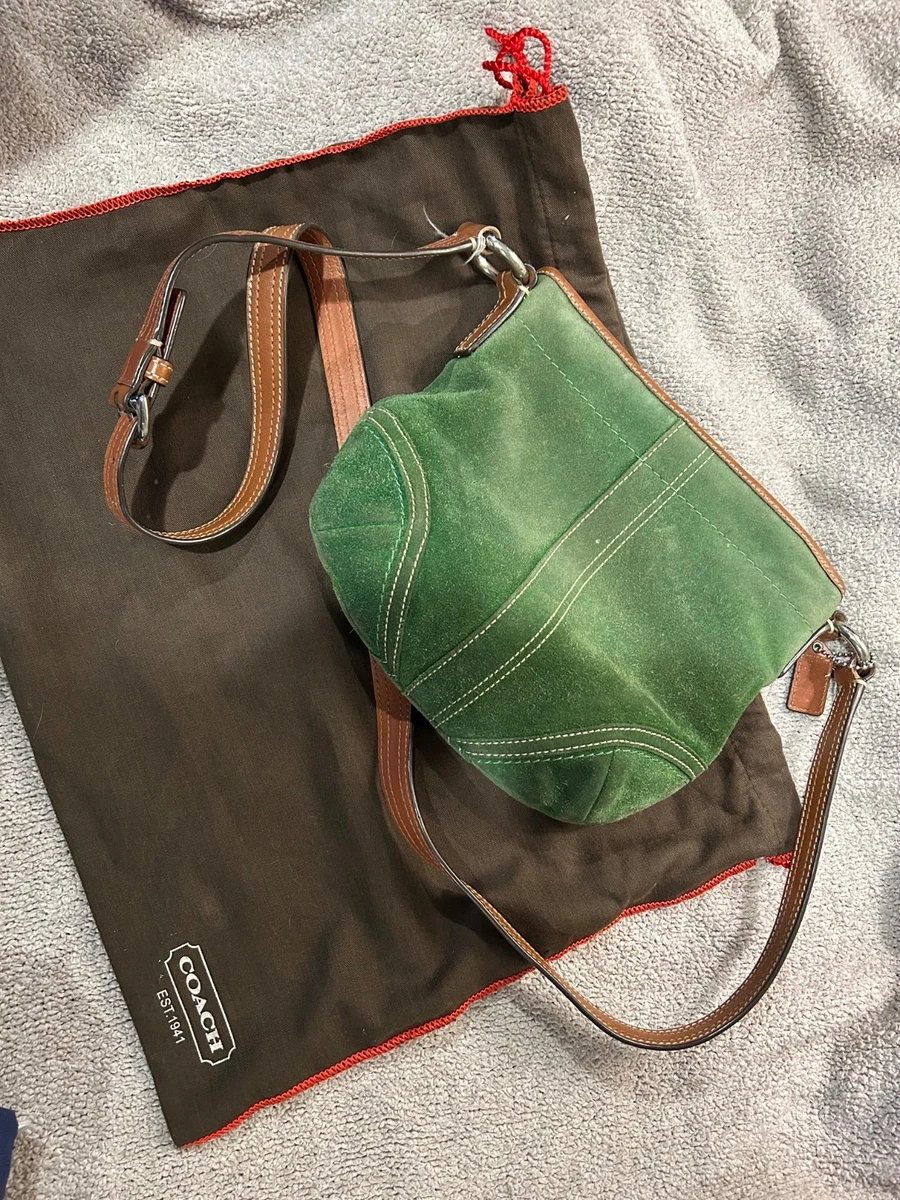 Coach Leather Exterior Green Bags & Handbags for Women for sale | eBay