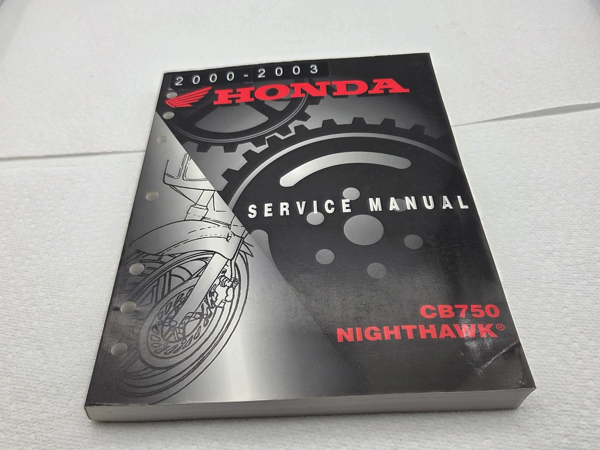 25+ Nighthawk 750 CB750 Motorcycle Repair Manuals & Literature for