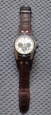 Fossil Coachman Chronograph (Modell CH 2890) am Leder Armband. Top !!