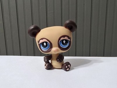 PANDA BEAR #574 - Authentic Littlest Pet Shop - Hasbro LPS Fanciest Eyes B