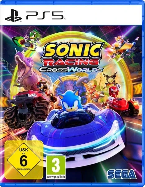 SONIC RACING CROSSWORLDS PS5 PLAYSTATION 5 RACING ARCADE EU CON ITALIANO NUOVO