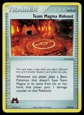 Pokemon Card - Team Magma Hideout Team Magma vs Aqua 83/95 Reverse Holo on eBay