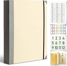 in Case I Die Binder with Labels, End of Life Planner Organizer Binder, Life
