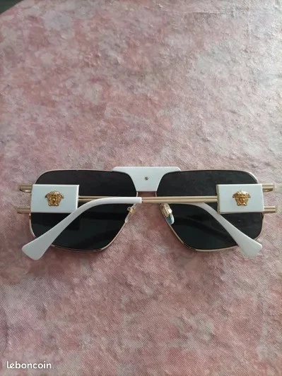 Lunettes De Soleil Aviateur Vintage Années 80 - Verres Fumés, Monture Chromée, Neuves Avec étiquettes