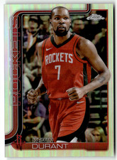 Kevin Durant Chrome NBA 2025 Refractor #155