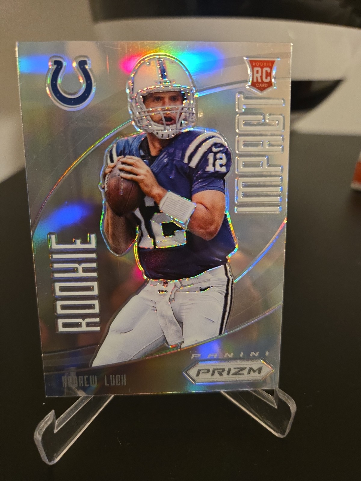 2012 Panini Prizm Rookie Impact Silver Prizm Andrew Luck #1 RC 1b8