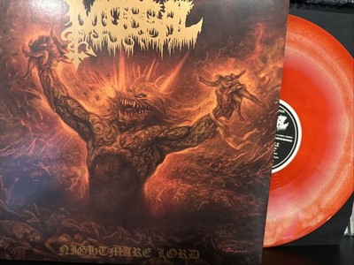 Morgal   Nightmare Lord LP 2022 Werewolf Records EVIL-074 [FIRE ORANGE] NM/NM