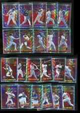 1997 TOPPS SEASONS BEST PARTIAL INSERT SET LOT (22/25) KEN GRIFFEY JR THOMAS