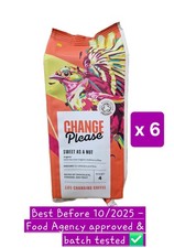 6 x Peruvian Ground Organic Arabica Coffee 200g Strength 4 Medium BBD 10/25 Max1 17.29 per kilo