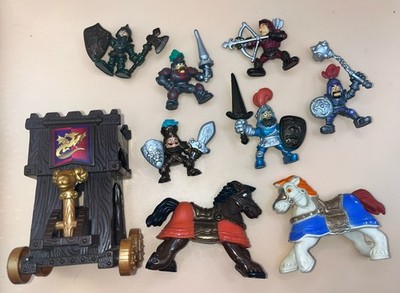 Mighty Fortress Keenway Knights Pferde Battle Figur Spielzeug Spielset 90er Vintage